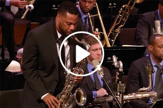 Watch the JLCO with Wynton Marsalis Perform "Flipped His Lid"